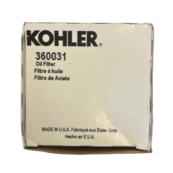 Kohler oil filter - Kohler